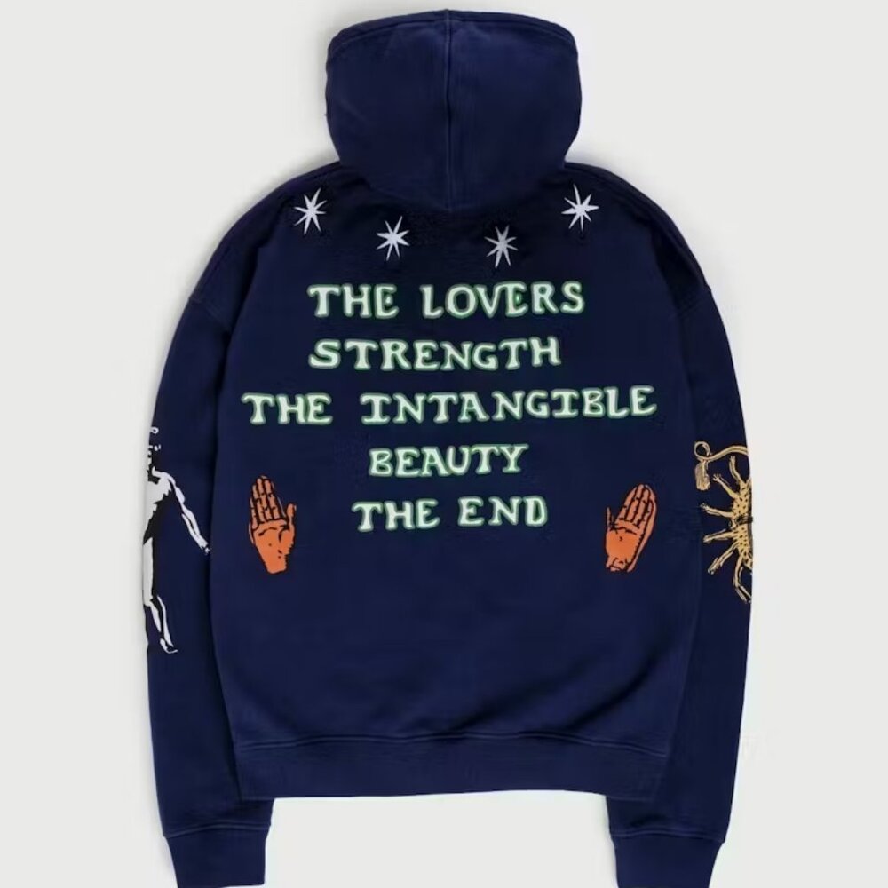 Highsnobiety Inner Life Hoodie Dark Navy XXL